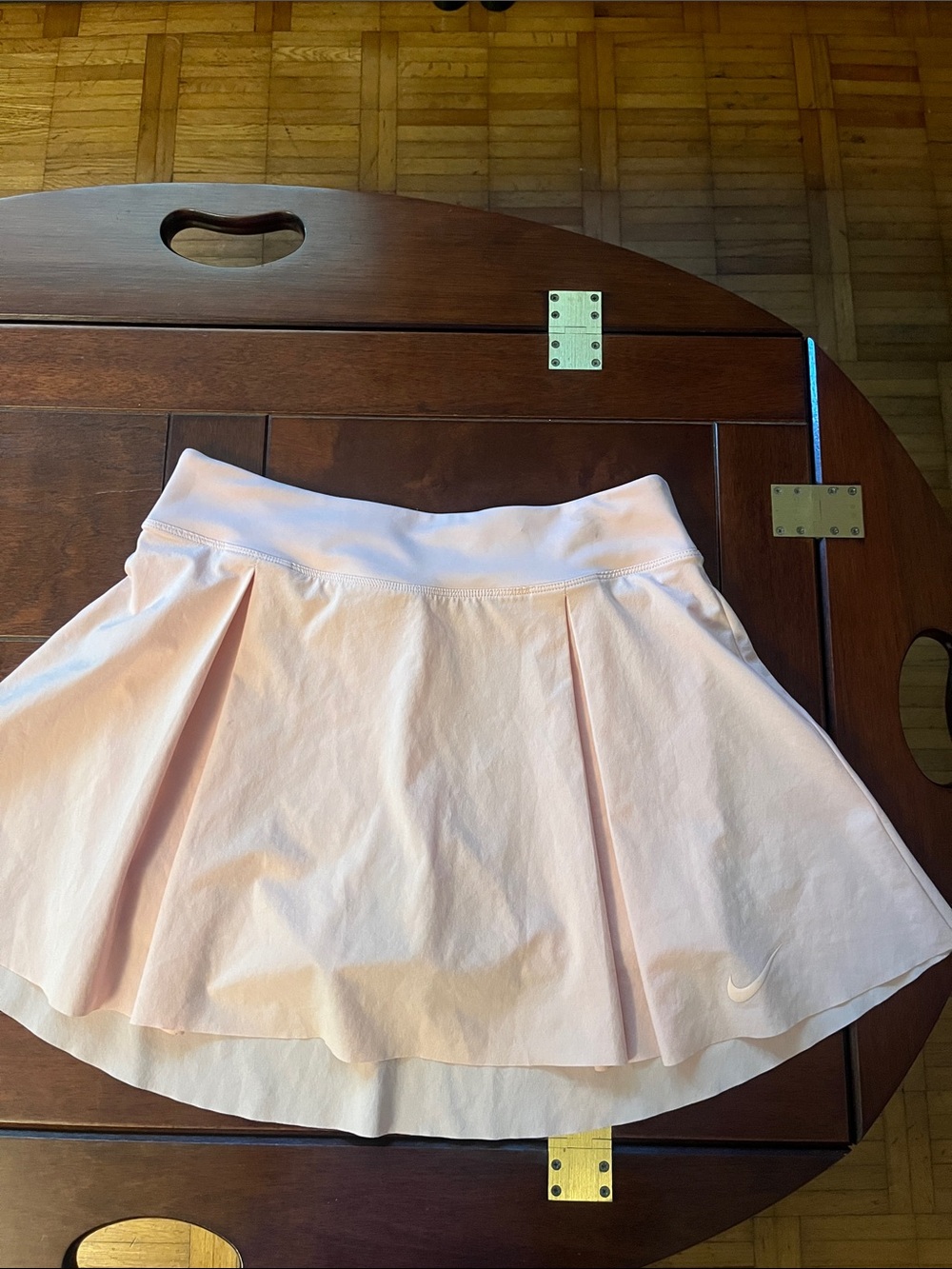 Nike Women's light Pink Pleated Active Skort